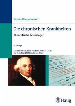 Die chronischen Krankheiten - Hahnemann, Samuel