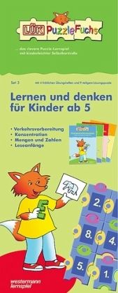 Lernen und denken für Kinder ab 5 / LÜK PuzzleFuchs Set.3 Lernen und denken für Kinder ab 5 / LÜK PuzzleFuchs Set.3