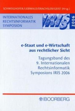 Cover e-Staat und e-Wirtschaft aus rechtlicher Sicht