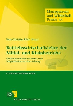Betriebswirtschaftslehre der Mittel- und Kleinbetriebe - Pfohl, Hans-Christian (Hrsg.)