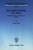 Das reguläre Delisting von Aktien