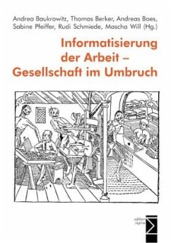 Cover Informatisierung der Arbeit - Gesellschaft im Umbruch