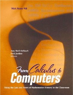 From Calculus to Computers - Shell-Gellasch, Amy / Jardine, Dick (eds.)