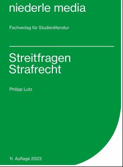 Streitfragen Strafrecht (62 Karteikarten) - Lutz, Philipp