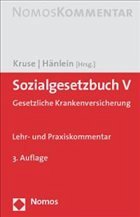 Sozialgesetzbuch V - Kruse, Jürgen / Hänlein, Andreas (Hrsg.)
