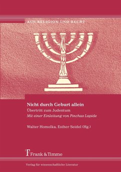 Nicht durch Geburt allein - Homolka, Walter / Seidel, Esther (Hgg.)