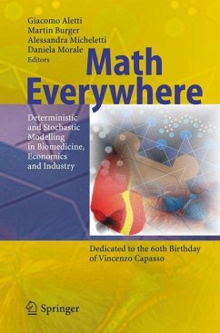 Math Everywhere - Aletti, G. / Burger, M. / Micheletti, A. / Morale, D. (eds.)