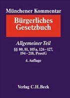 Allgemeiner Teil (Auszug) §§ 105a, 126-127, 194-218, ProstG - Rixecker, Roland (Hrsg.)