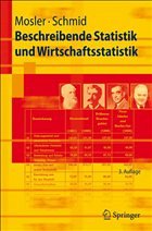 Beschreibende Statistik und Wirtschaftsstatistik - Mosler, Karl / Schmid, Friedrich