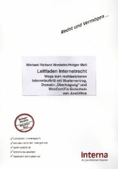 Leitfaden Internetrecht - Bredelin, Michael R.; Mali, Holger