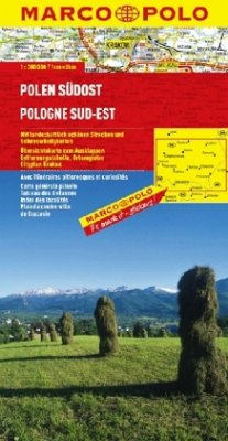 Cover Marco Polo Karte Polen Südost. Pologne Sud-Est. Polska Poludniowo-Wschodnia. Poland South East