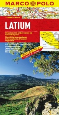 Cover Marco Polo Karte Latium. Lazio