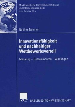 Innovationsfähigkeit und nachhaltiger Wettbewerbsvorteil - Sammerl, Nadine