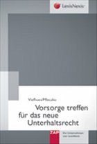 Cover Vorsorge treffen für das neue Unterhaltsrecht