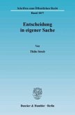 Entscheidung in eigener Sache