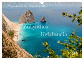 Zakynthos und Kefalonia Trauminseln im Ionischen Meer (Wandkalender 2025 DIN A3 quer), CALVENDO Monatskalender