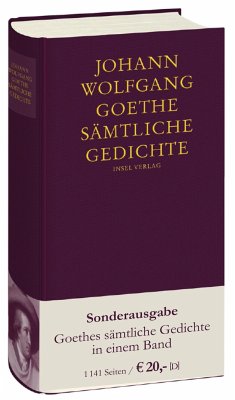Sämtliche Gedichte - Goethe, Johann Wolfgang von