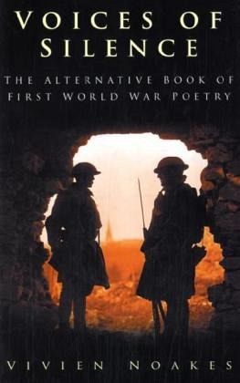 Alternative Book of First World War Poetry Alternative Book of First World War Poetry