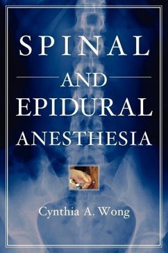 Cover Spinal and Epidural Anesthesia