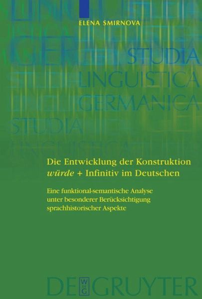 Die Entwicklung der Konstruktion würde + Infinitiv im Deutschen Die Entwicklung der Konstruktion würde + Infinitiv im Deutschen