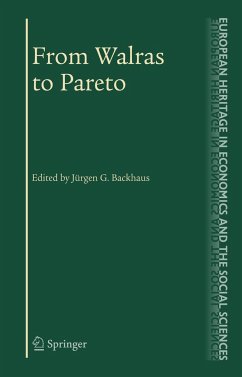 From Walras to Pareto - Backhaus, Juergen G. / Maks, J.A. Hans