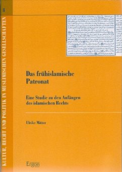 Das frühislamische Patronat - Mitter, Ulrike