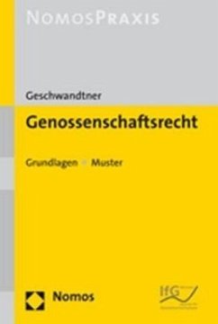 Genossenschaftsrecht - Geschwandtner, Marcus