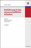 Einführung in das wissenschaftliche Arbeiten