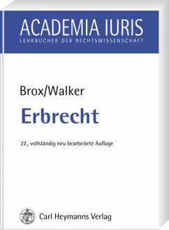 Erbrecht - Brox, Hans / Walker, Wolf-Dietrich