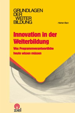 Innovation in der Weiterbildung - Barz, Rainer