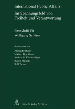 Cover International Public Affairs : Im Spannungsfeld von Freiheit und Veratnwortung