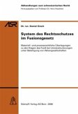 System des Rechtsschutzes im Fusionsgesetz (f. d. Schweiz)