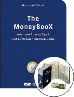 Cover The MoneyBooX oder wie Sparen Spaß und auch reich machen kann, m. Sparbox
