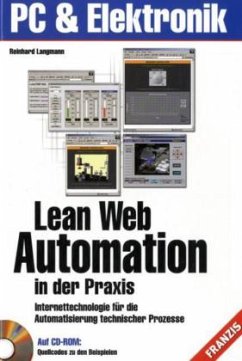 Lean Web Automation in der Praxis, m. CD-ROM - Langmann, Reinhard