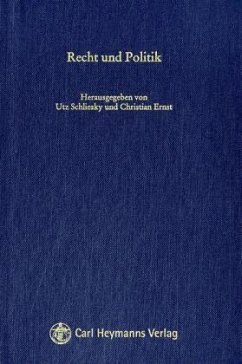 Cover Recht und Politik