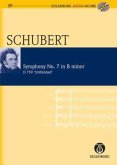 Sinfonie Nr.7 h-Moll D 759 (Die Unvollendete), Studienpartitur u. Audio-CD