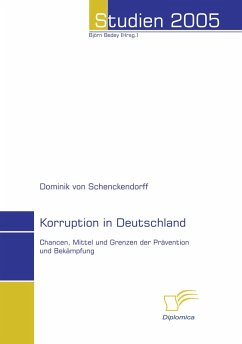 Cover Korruption in Deutschland
