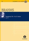 Sinfonie Nr.4 e-Moll op.98, Studienpartitur u. Audio-CD