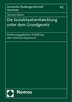 Die Sozialstaatsentwicklung unter dem Grundgesetz - Butzer, Hermann