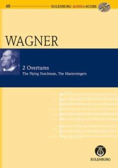 Der Fliegende Holländer / Die Meistersinger von Nürnberg, Ouvertüren, Studienpartitur u. Audio-CD - 2 Ouvertüren