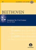 Sinfonie Nr.9 d-Moll op.125, Studienpartitur u. Audio-CD