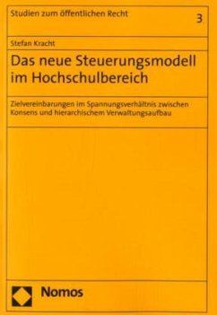 Cover Das neue Steuerungsmodell im Hochschulbereich