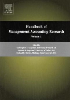 Cover Handbook of Management Accounting Research. Vol.1