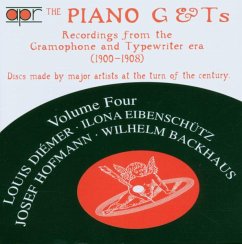 The Piano G& Ts Vol.4 - Diemer/Eibenschutz/Hofmann/Backhaus