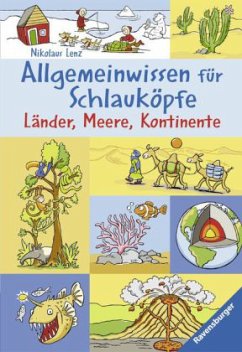 Cover Allgemeinwissen für Schlauköpfe - Länder, Meere, Kontinente