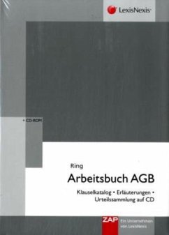 Arbeitsbuch AGB, m. CD-ROM - Ring, Gerhard