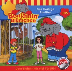 Das fleißige Faultier / Benjamin Blümchen Bd.105 (1 Audio-CD) - Donnelly, Elfie