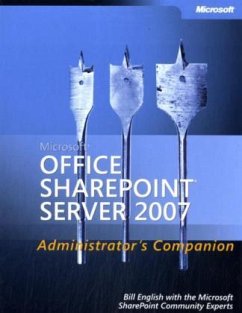 Microsoft Office SharePoint Server 2007 Administrator's Companion, w. CD-ROM - English, Bill; Alderman, Brian; Ferraz, Mark