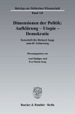 Dimensionen der Politik: Aufklärung - Utopie - Demokratie.