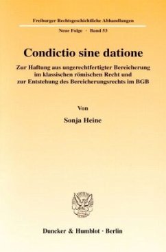 Cover Condictio sine datione.